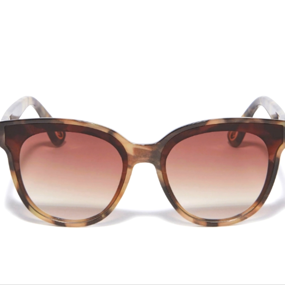 Lele Sadoughi Tortoise Brooklyn Sunglasses